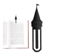 Funny 3D Castle Bookmarks, Novelty Tower Page Holder, Cute and Fun Design for Reading Enjoyment, Durable 3D Printed Material with Lightweight Build, Stationery Accessory for Women Men Teens