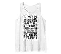 Funny 50th Birthday Shirt Old Meter Funny 50 Year Old Gifts Canotta