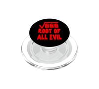 Funny 666 Square Root All Evil Matematico Insegnante di Matematica PopSockets PopGrip per MagSafe