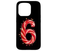 Funny 67 Six Seven Matching Christmas Candy Cane Lights Custodia per iPhone 15 Pro