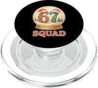 Funny 67 Squad Pigiama natalizio Six Seven Snow Globe Meme PopSockets PopGrip per MagSafe