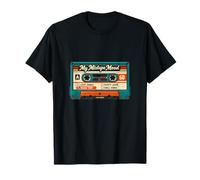 Funny 80's My Mixtape Mood Road Trip Anni '80 Retro Throwback Maglietta