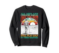 Funny 80th Birthday Golf Dad Play in Eighties Golfer Golfing Felpa