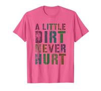 Funny A Little Dirt MAI Hurt Bike Mudding Queen Quad Ragazze Maglietta