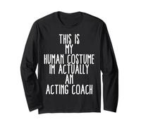 Funny Acting Coach Costume for Professional Student Actors Maglia a Manica