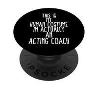 Funny Acting Coach Costume For Professional Student Actors PopSockets PopGrip Adesivo