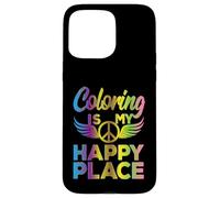Funny Adult Coloring Humor Art Teacher Artist Rainbow Meme Custodia per iPhone 15 Pro Max