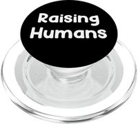 Funny Aging Humor Design | Raising Humans Tees and More PopSockets PopGrip per MagSafe