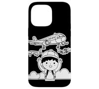 Funny Aircraft Lezioni di volo per gli amanti dell'aviazione Custodia per iPhone 14 Pro Max