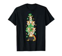 Funny Airedale Terrier St Patricks Day Donna Uomo Bambini Maglietta