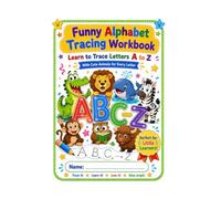 Funny Alphabet Tracing Workbook: Learn to Trace Letters A to Z with Cute Animals for Every Letter