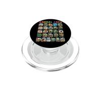 Funny Animal Alphabet A-Z ABCs Learning Letters for Kids PopSockets PopGrip per MagSafe