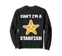 Funny Animal Ocean Minimalist Simple I'm a Starfish Felpa