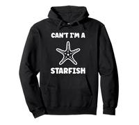 Funny Animal Ocean Minimalist Simple I'm a Starfish Felpa con Cappuccio