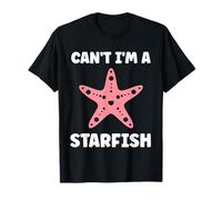 Funny Animal Ocean Minimalist Simple I'm a Starfish Maglietta