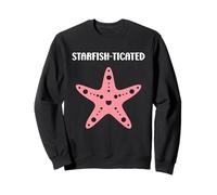 Funny Animal Ocean Minimalist Simple Starfish Felpa