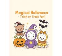 Funny Animals Coloring Book - Halloween Edition: 40 black & white pages for kids ages 4-8