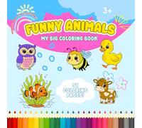 Funny Animals: My Big Coloring Book
