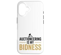 Funny Auctioneering è la mia offerta per banditori di offerte che chiama giochi di parole Custodia per iPhone 16