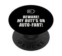 Funny Auto-Fart Humor Tee Novelty Christmas 2025 Gag Saying PopSockets PopGrip Adesivo