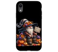 Funny Autumn Gnome Graphic For Women Men And Kids Hello Fall Custodia per iPhone XR