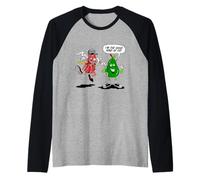 Funny Avocado Design - I'm The Good Kind of Fat Maglia con Maniche Raglan