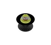 Funny Avocado Lover But First Avocado PopSockets PopGrip Adesivo