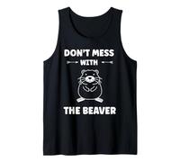 Funny Baby Beavers Minimalist Cute Don't mess with Beaver Canotta