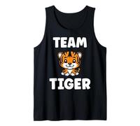 Funny baby cute tigers quote Team tiger Canotta