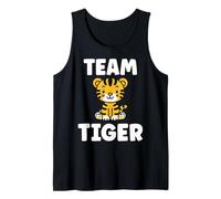 Funny baby cute tigers quote Team tiger Canotta