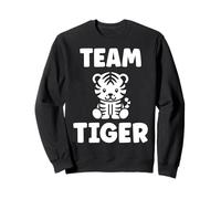 Funny baby cute tigers quote Team tiger Felpa