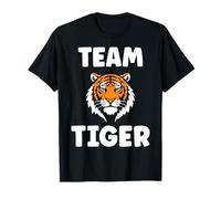 Funny baby cute tigers quote Team tiger Maglietta