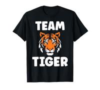 Funny baby cute tigers quote Team tiger Maglietta
