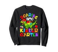 Funny Back to School Vibes Dinosaur Kids Felpa