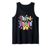 Funny Back to School Vibes for Third Grade Teacher Kids Canotta