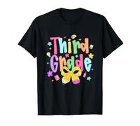 Funny Back to School Vibes for Third Grade Teacher Kids Maglietta