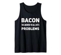 Funny Bacon Lovers - AMA Il Bacon Meat Eater Carnivore Humor Canotta