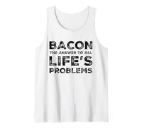 Funny Bacon Lovers - AMA Il Bacon Meat Eater Carnivore Humor Canotta