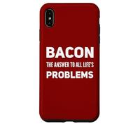 Funny Bacon Lovers - Ama il bacon Meat Eater Carnivore Humor Custodia per iPhone XS Max