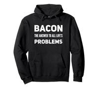 Funny Bacon Lovers - AMA Il Bacon Meat Eater Carnivore Humor Felpa con Cappuccio