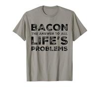 Funny Bacon Lovers - AMA Il Bacon Meat Eater Carnivore Humor Maglietta