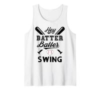 Funny Baseball Batter Batter Swing Hey Game Day Baseball Mom Canotta