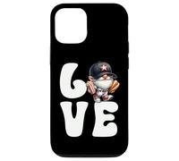 Funny Baseball Hot Dog Gnome Grandpa Love Baseball Graphic Custodia per iPhone 12/12 Pro
