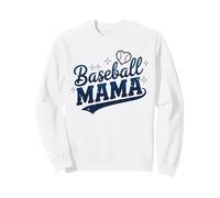 Funny Baseball Mama Print Softball Mom Mother's Day Felpa