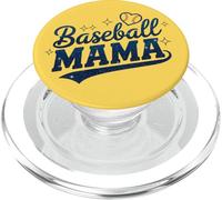 Funny Baseball Mama Print Softball Mom Mother's Day PopSockets PopGrip per MagSafe