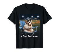 Funny Baseball Mom Havanese Dog Vivo Qui Adesso Maglietta