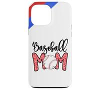 Funny Baseball Mom Leopard Print 4 Softball Mom Mother's Day Custodia per iPhone 13 Pro Max