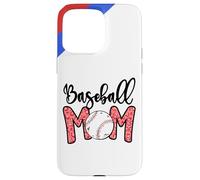 Funny Baseball Mom Leopard Print 4 Softball Mom Mother's Day Custodia per iPhone 15 Pro Max