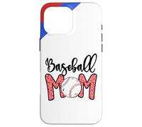 Funny Baseball Mom Leopard Print 4 Softball Mom Mother's Day Custodia per iPhone 16 Pro Max