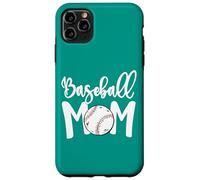 Funny Baseball Mom White Print Softball Mom Mother's Day Custodia per iPhone 11 Pro Max